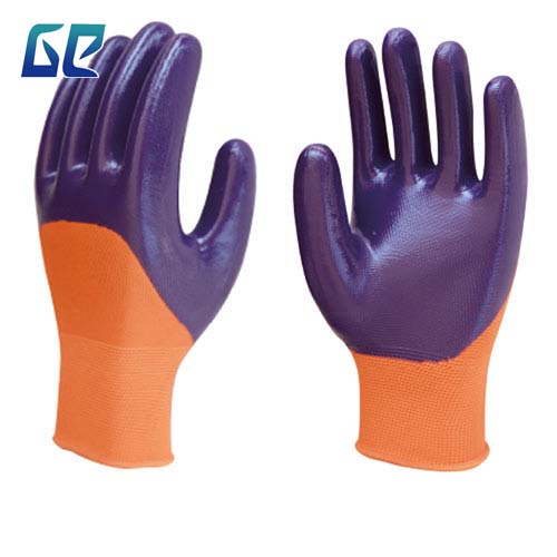 15G POLYESTER SHELL SMOOTH NITRILE 3/4 COATED