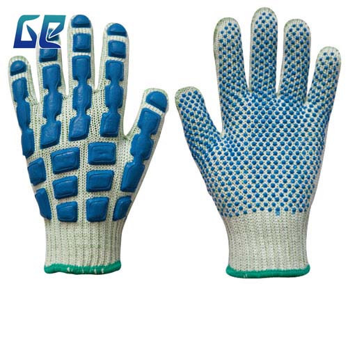 ANTI-IMPACT 7 GAUGE T/C SHELLWITH LATEX DOTS,FINGERIP REINFORCED